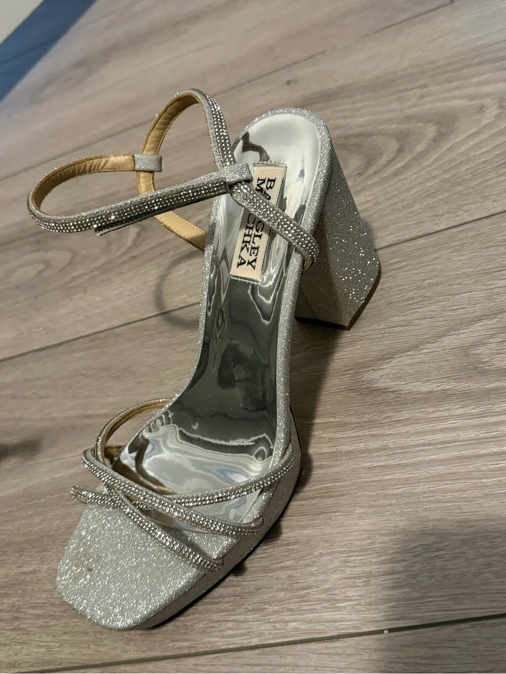 Badgley Mischka sparkling glitter